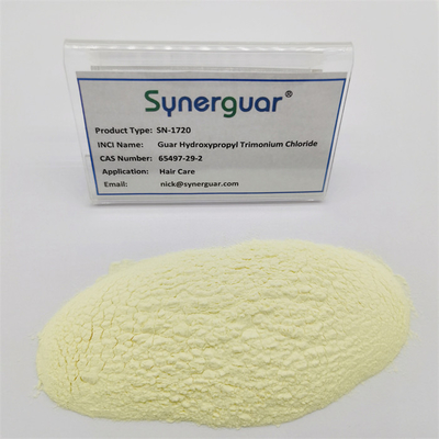 Senior Guar Gum высокого качества имеет среднюю вязкость и высокую степень замещения средств по уходу за волосами