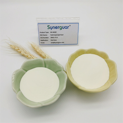 Главная Hydroxypropyl камедь Guar с верхним качеством имеет среднюю выкостность и высокую прозрачность для устной заботы
