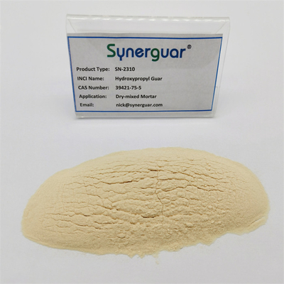 Hydroxypropyl камедь Guar с рентабельным имеет среднюю выкостность и главную степень замещения для Сух-смешанного миномета