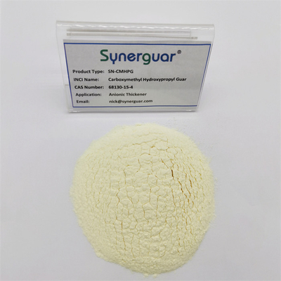 Carboxymethyl камедь Guar с высококачественным имеет высоковязкую и среднюю степень замещения для анионной загустки