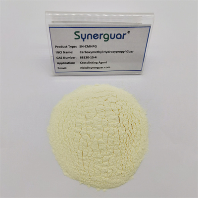 Carboxymethyl камедь Guar с высококачественным имеет высоковязкую и среднюю степень замещения для сшивающего агента