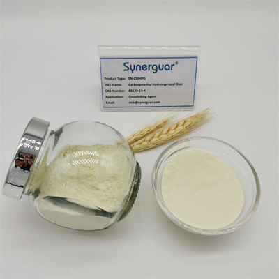 Carboxymethyl камедь Guar с высококачественным имеет высоковязкую и среднюю степень замещения для сшивающего агента