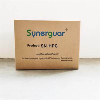 Hydroxypropyl камедь Guar с высоким стоить представлением имеет высоковязкую и среднюю степень замещения для масла Fracking